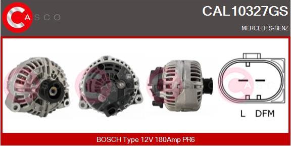 Casco CAL10327GS - Генератор autospares.lv