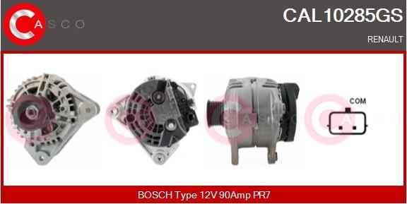 Casco CAL10285GS - Генератор autospares.lv