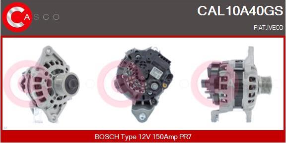 Casco CAL10A40GS - Генератор autospares.lv