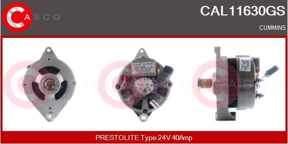 Casco CAL11630GS - Генератор autospares.lv