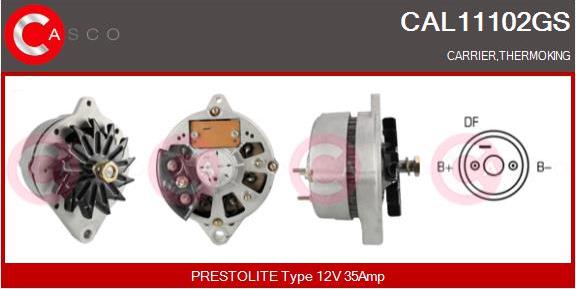 Casco CAL11102GS - Генератор autospares.lv