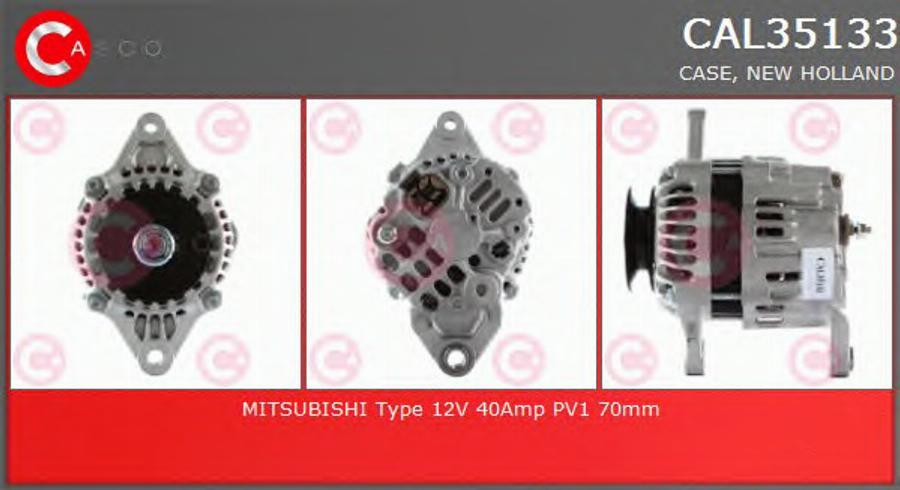 Casco CAL35133 - Генератор autospares.lv