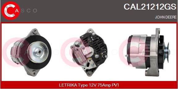 Casco CAL21212GS - Генератор autospares.lv