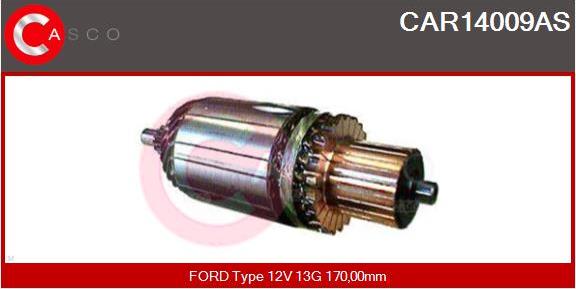 Casco CAR14009AS - Якорь, стартер autospares.lv