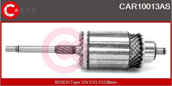 Casco CAR10013AS - Якорь, стартер autospares.lv