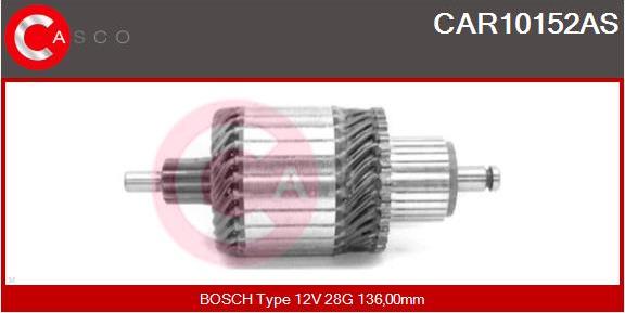 Casco CAR10152AS - Якорь, стартер autospares.lv