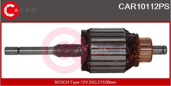 Casco CAR10112PS - Якорь, стартер autospares.lv