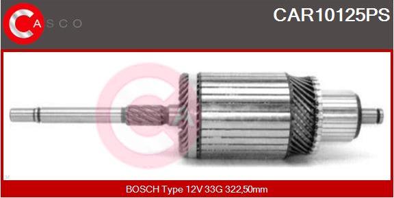 Casco CAR10125PS - Якорь, стартер autospares.lv