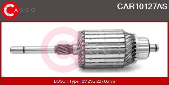 Casco CAR10127AS - Якорь, стартер autospares.lv