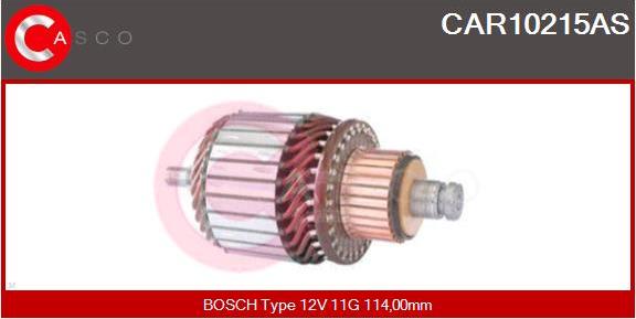 Casco CAR10215AS - Якорь, стартер autospares.lv