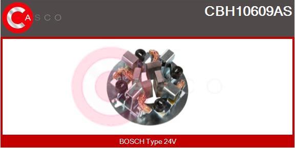 Casco CBH10609AS - Кронштейн, угольная щетка autospares.lv