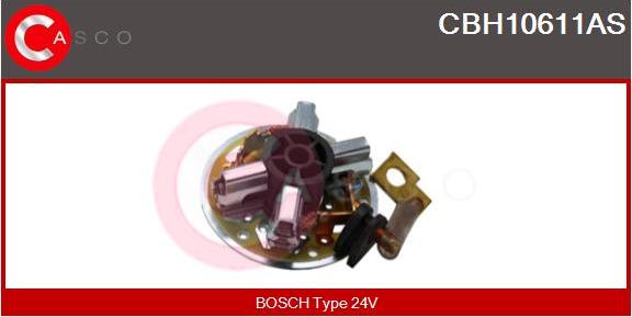 Casco CBH10611AS - Кронштейн, угольная щетка autospares.lv