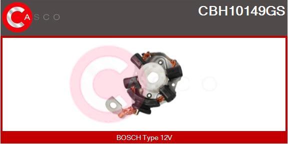 Casco CBH10149GS - Кронштейн, угольная щетка autospares.lv