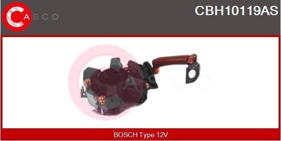 Casco CBH10119AS - Кронштейн, угольная щетка autospares.lv