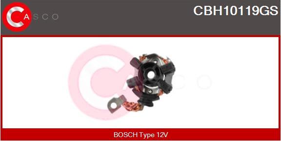 Casco CBH10119GS - Кронштейн, угольная щетка autospares.lv