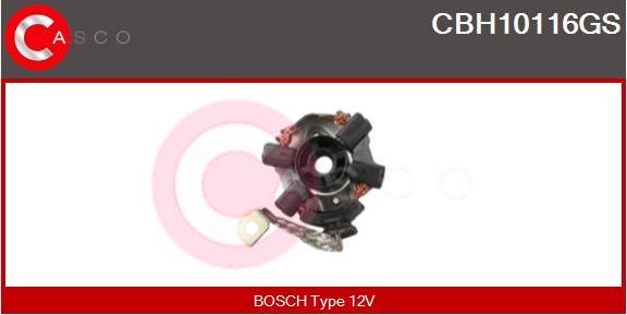 Casco CBH10116GS - Кронштейн, угольная щетка autospares.lv