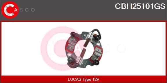 Casco CBH25101GS - Кронштейн, угольная щетка autospares.lv