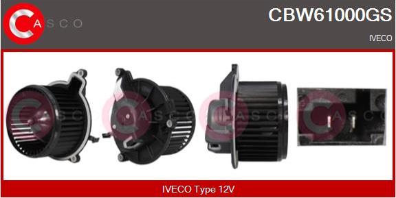Casco CBW61000GS - Вентилятор салона autospares.lv