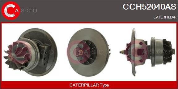 Casco CCH52040AS - Картридж турбины, группа корпуса компрессора autospares.lv