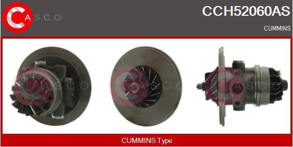 Casco CCH52060AS - Картридж турбины, группа корпуса компрессора autospares.lv