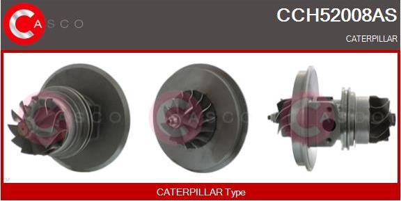 Casco CCH52008AS - Картридж турбины, группа корпуса компрессора autospares.lv