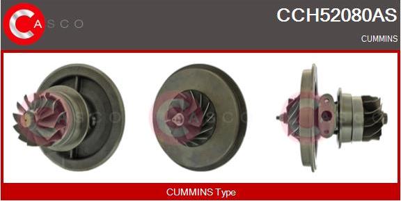 Casco CCH52080AS - Картридж турбины, группа корпуса компрессора autospares.lv