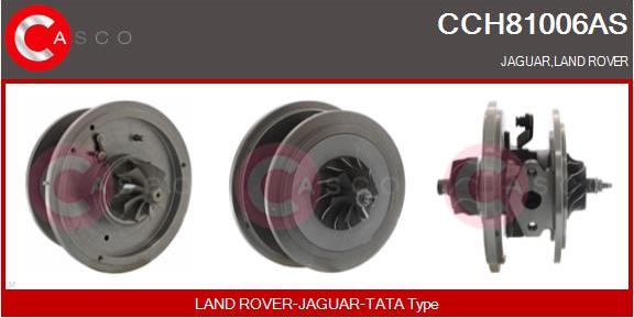 Casco CCH81006AS - Картридж турбины, группа корпуса компрессора autospares.lv