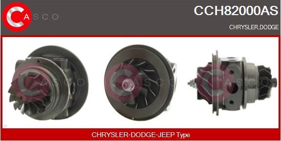 Casco CCH82000AS - Картридж турбины, группа корпуса компрессора autospares.lv