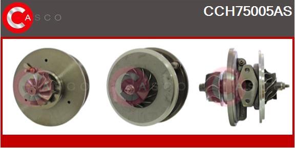 Casco CCH75005AS - Картридж турбины, группа корпуса компрессора autospares.lv