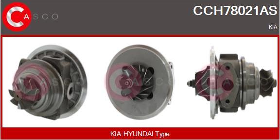 Casco CCH78021AS - Картридж турбины, группа корпуса компрессора autospares.lv