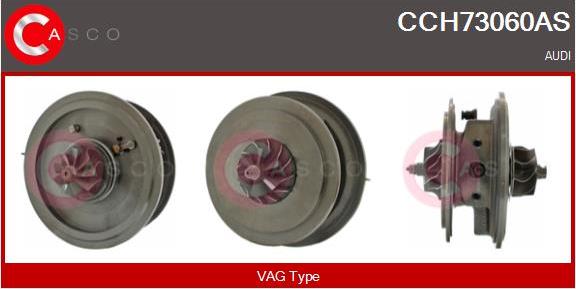 Casco CCH73060AS - Картридж турбины, группа корпуса компрессора autospares.lv