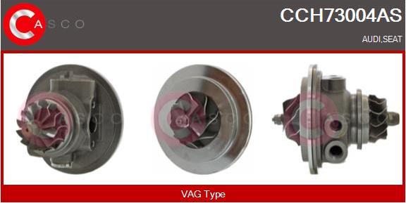 Casco CCH73004AS - Картридж турбины, группа корпуса компрессора autospares.lv