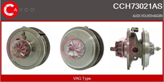 Casco CCH73021AS - Картридж турбины, группа корпуса компрессора autospares.lv