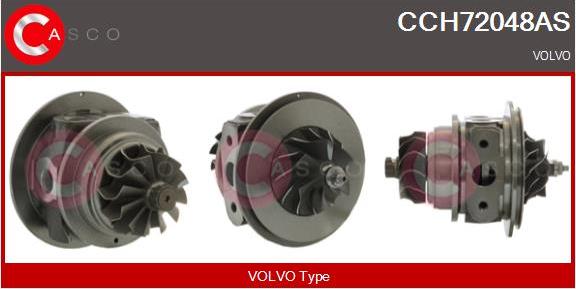 Casco CCH72048AS - Картридж турбины, группа корпуса компрессора autospares.lv