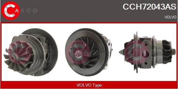 Casco CCH72043AS - Картридж турбины, группа корпуса компрессора autospares.lv