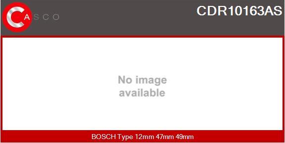 Casco CDR10163AS - Ведущая шестерня, бендикс, стартер autospares.lv