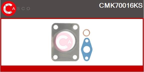 Casco CMK70016KS - Установочный комплект, турбокомпрессор autospares.lv