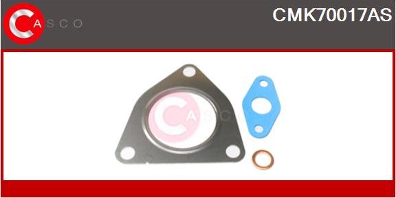 Casco CMK70017AS - Установочный комплект, турбокомпрессор autospares.lv