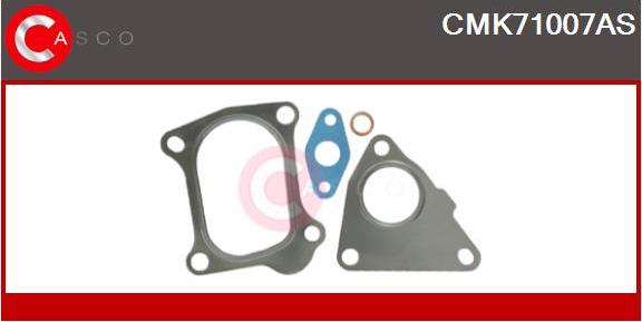 Casco CMK71007AS - Установочный комплект, турбокомпрессор autospares.lv