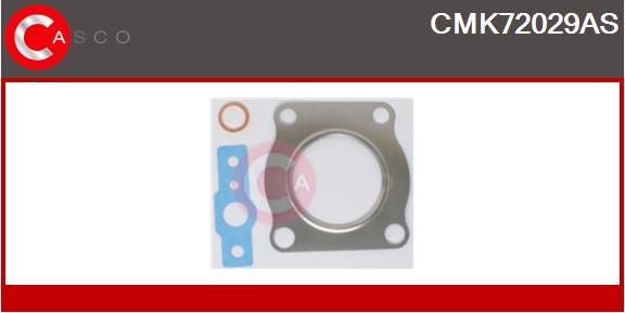 Casco CMK72029AS - Установочный комплект, турбокомпрессор autospares.lv