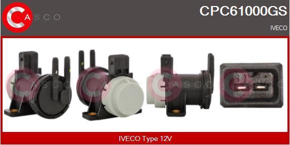 Casco CPC61000GS - Преобразователь давления, управление ОГ autospares.lv