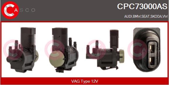 Casco CPC73000AS - Преобразователь давления, управление ОГ autospares.lv
