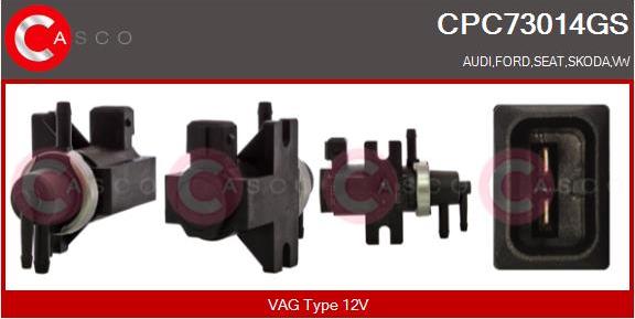 Casco CPC73014GS - Преобразователь давления, управление ОГ autospares.lv