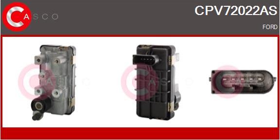 Casco CPV72022AS - Клапан регулирования давления нагнетателя autospares.lv