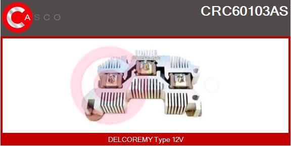 Casco CRC60103AS - Выпрямитель, диодный мост, генератор autospares.lv