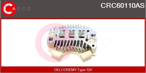 Casco CRC60110AS - Выпрямитель, диодный мост, генератор autospares.lv