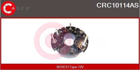 Casco CRC10114AS - Выпрямитель, диодный мост, генератор autospares.lv