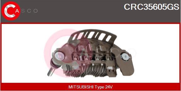 Casco CRC35605GS - Выпрямитель, диодный мост, генератор autospares.lv