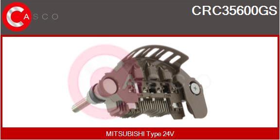 Casco CRC35600GS - Выпрямитель, диодный мост, генератор autospares.lv