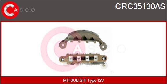 Casco CRC35130AS - Выпрямитель, диодный мост, генератор autospares.lv